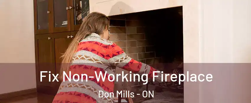  Fix Non-Working Fireplace Don Mills - ON