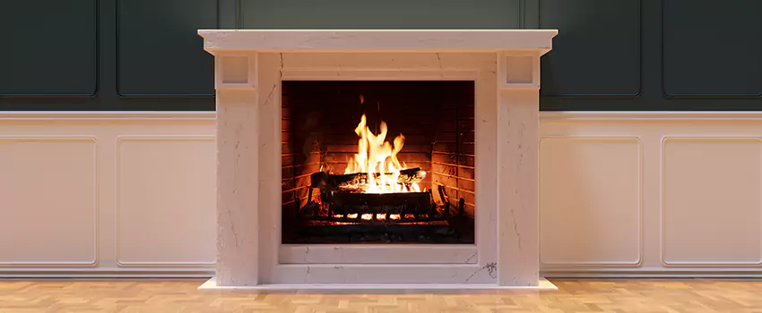 Open Flame Wood-Burning Fireplace Installation Services in Don Mills, Ontario